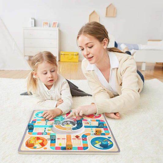 Kids Flying Chess Board Game – Parent-Child Interactive Toy