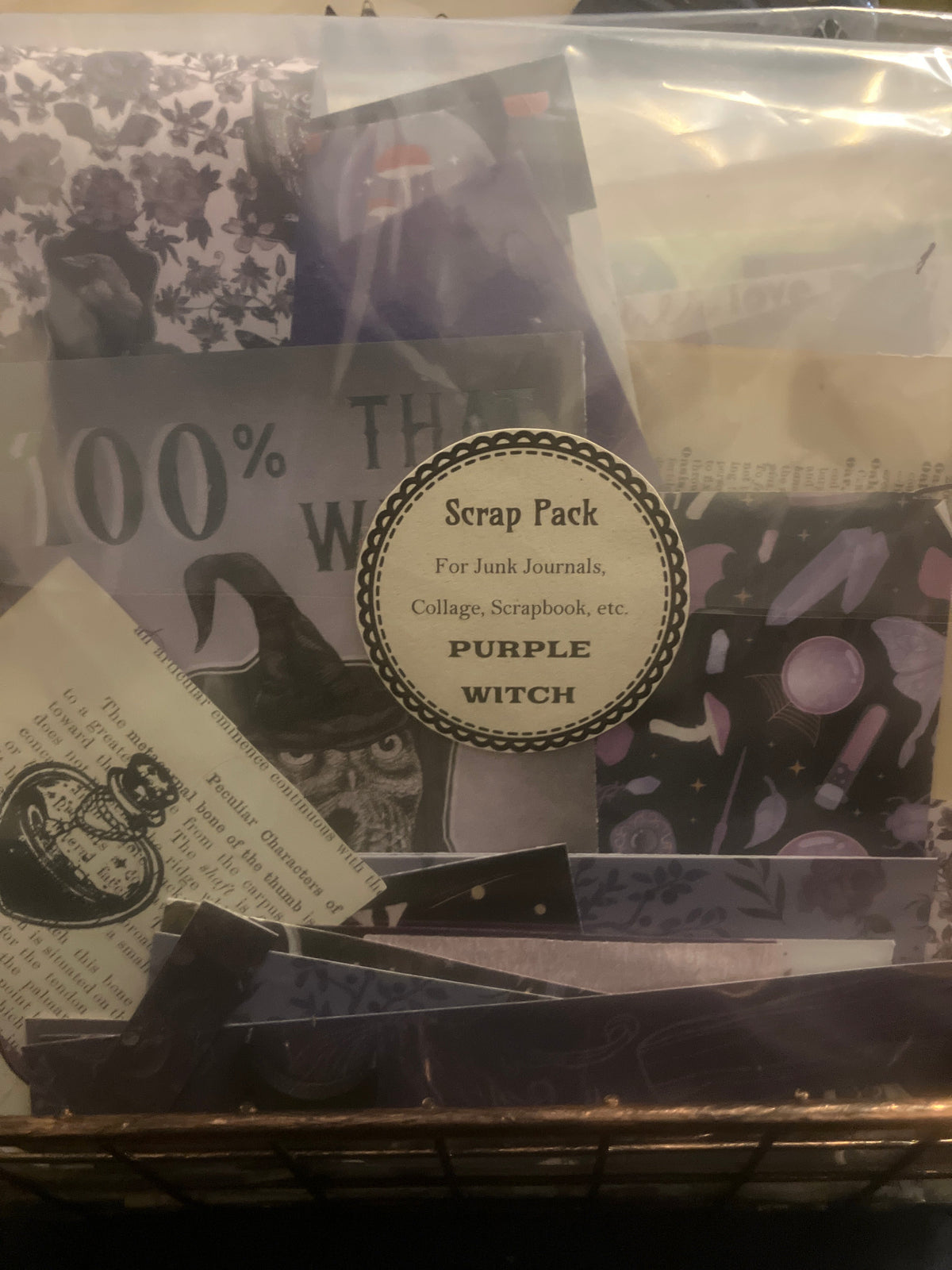 Scrap Packs: For Junk Journals, Scrapbooks, Collage, Etc.