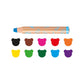 Carioca Toddler Washable Paint Markers - 10 Colors, 3 in 1 Design, Non-Toxic Art Supplies for Kids 1+ Year