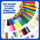 Ultimate Arts and Crafts Kit for Kids with 1000+ Craft Supplies and Endless Creative Fun