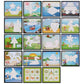 250-Piece Wooden Geometric 3D Puzzle Game – Multicolor