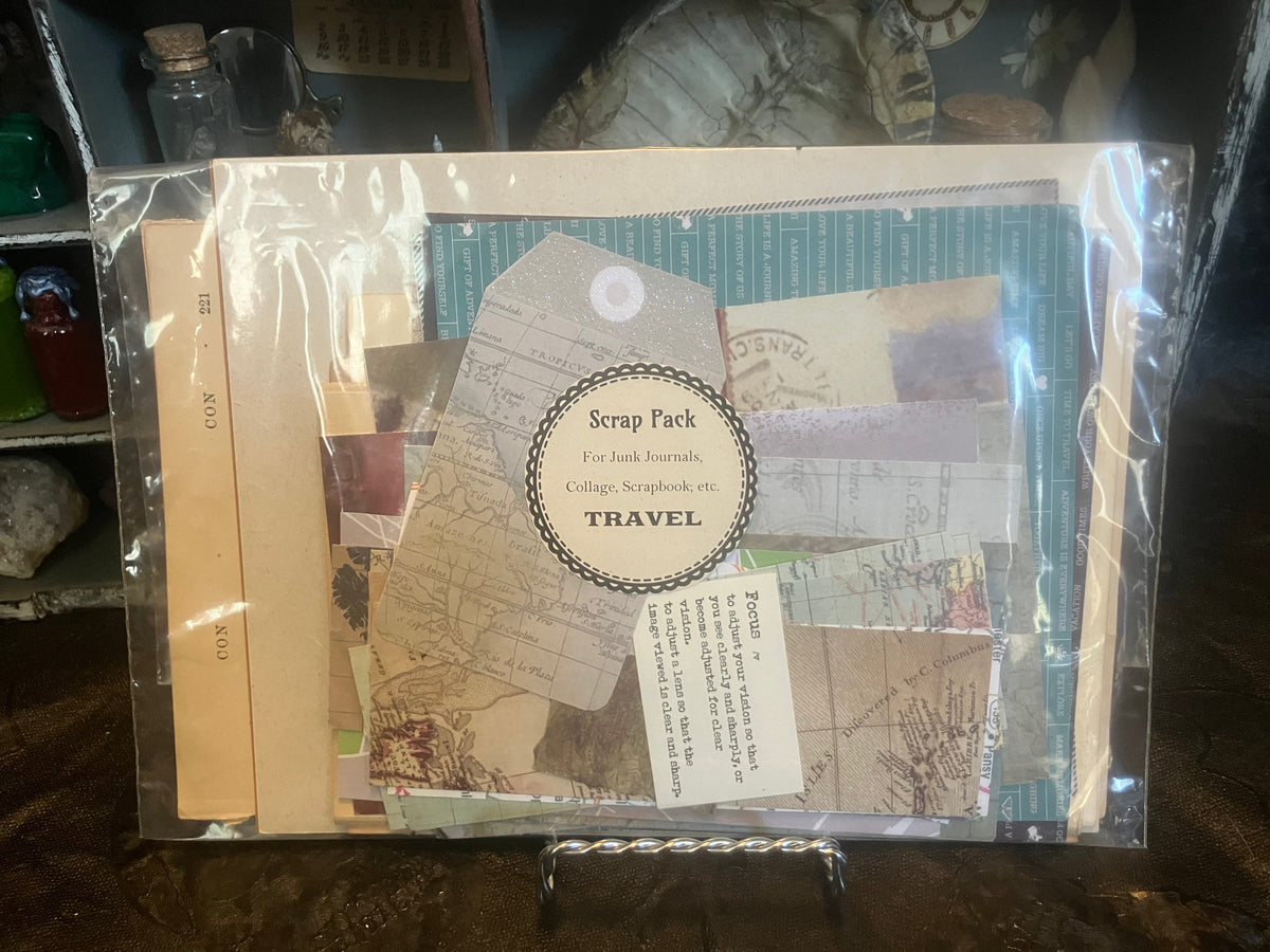 Scrap Packs: For Junk Journals, Scrapbooks, Collage, Etc.