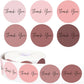 500pcs Round Thank You Stickers for Envelope Seal | Gift Packaging Labels for Party Decor and Scrapbooking