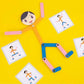 Sport Wooden Man DIY Puzzle Toy
