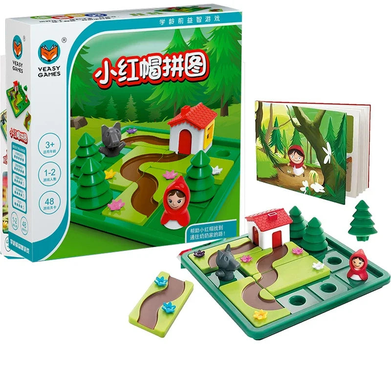 Little Red Riding Hood Smart Hide & Seek Puzzle Game
