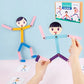 Sport Wooden Man DIY Puzzle Toy