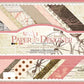7 Inch Vintage Scrapbook Paper Set | 40 Sheets Retro Cardstock for DIY Crafts