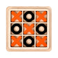 Wooden Tic-Tac-Toe Board Game – Three-Line OX Puzzle